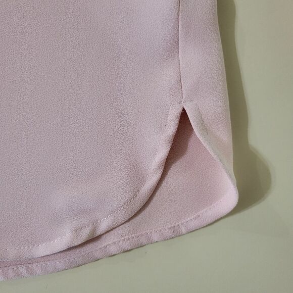 J. Jill Rosewater Pink Button-Down Long Sleeve Blouse - Picture 10 of 14